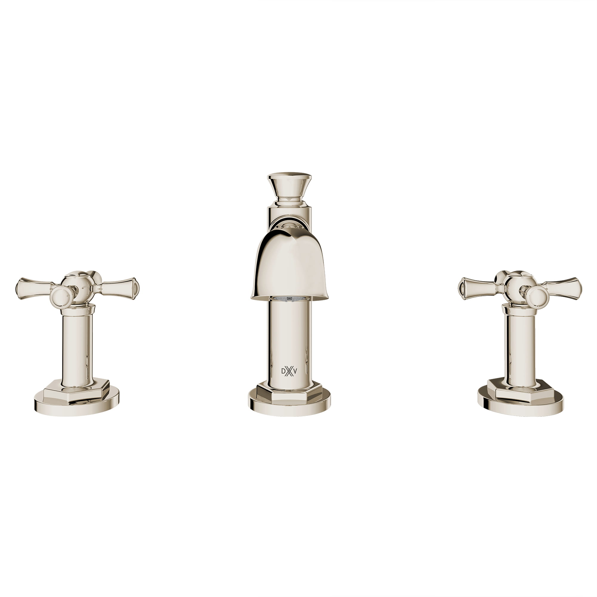 Oak Hill 2-Handle Widespread Bathroom Faucet with Cross Handles